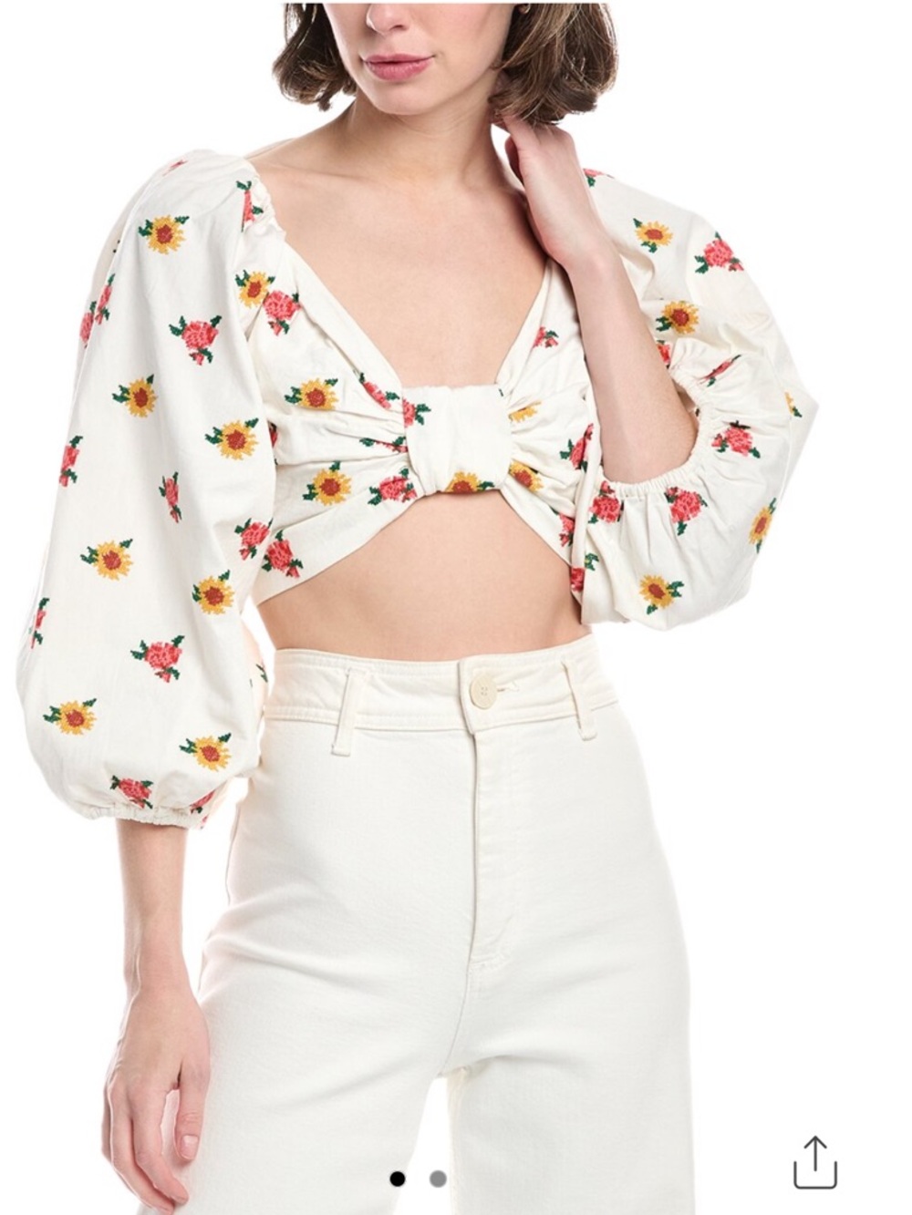 FARM Rio Crop Top. Size S. Brand NEW. MSRP $175.